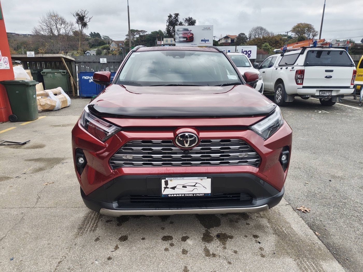 Finished Toyota RAV4 refinish