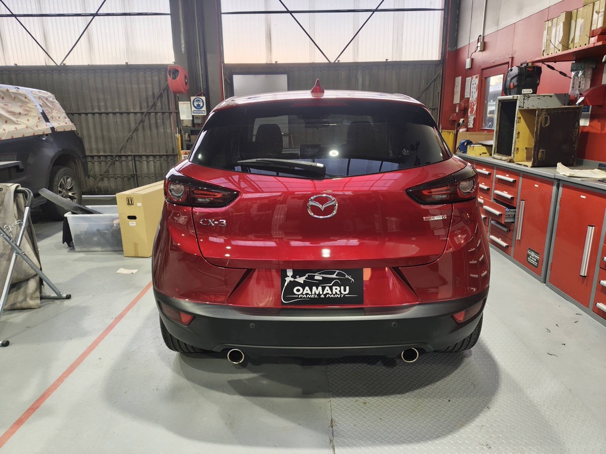 Mazda CX-3 finished refinish